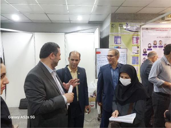 حضور دانشگاه علوم پزشکی کرمانشاه در نمایشگاه مرتبط با جشنواره شهید مطهری ....