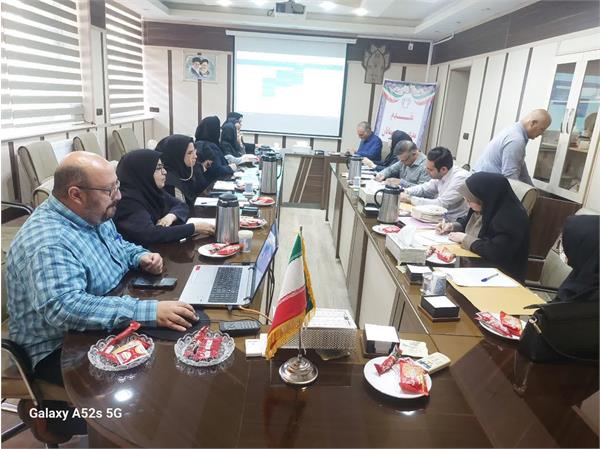 بازدید دفتر توسعه دانشکده پیراپزشکی در خصوص بررسی طرح دوره های تدوین شده .....