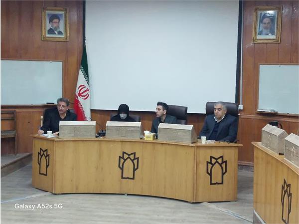 برگزاری کارگاه بررسی و داوری فرایندهای آموزشی در دانشگاه علوم پزشکی کرمانشاه  در ......