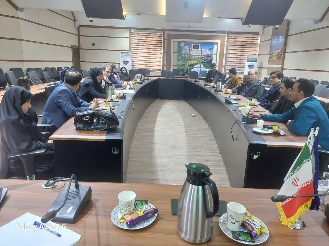 برگزاری جلسه کمیته ارزشیابی برنامه و اعتباربخشی موسسه .......