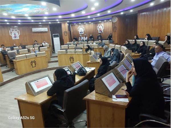 برگزاری کارگاه توانمندسازی آموزشی ......