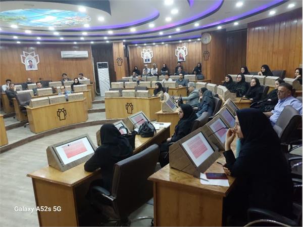 برگزاری کارگاه توانمندسازی آموزشی ......