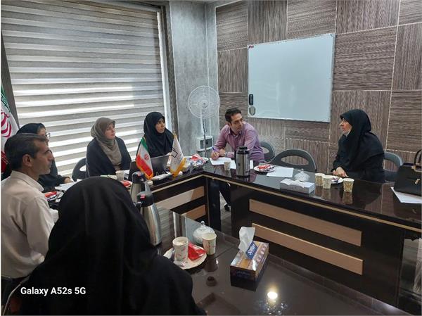 بازدید دفتر توسعه دانشکده توانبخشی در خصوص بررسی طرح دوره های تدوین شده ....