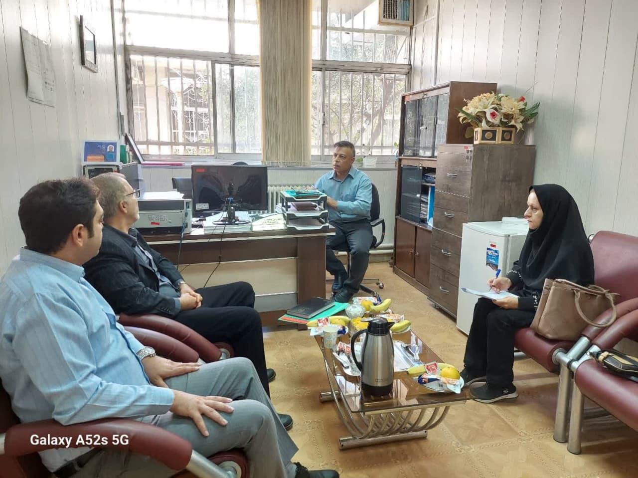 پایش دفتر توسعه آموزش دانشکده پیراپزشکی در روز