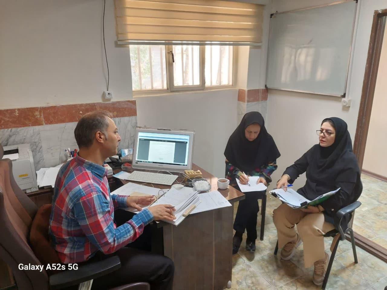 پایش دفتر توسعه آموزش دانشکده بهداشت در روز سه .....