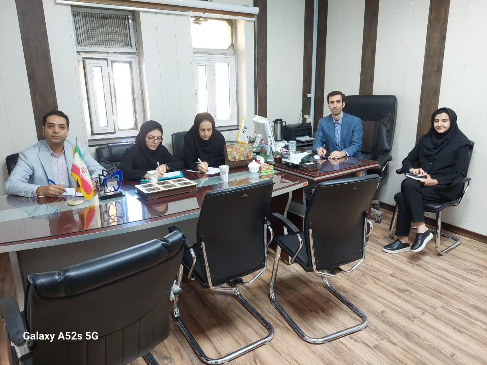 بازدید از دفتر توسعه دانشکده دندانپزشکی